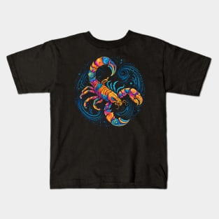 Scorpio: Equal Parts Charm and Chaos Kids T-Shirt